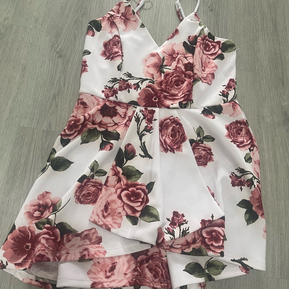 All in one skort romper